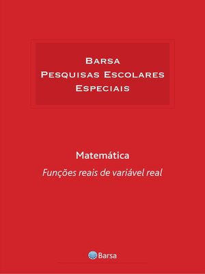 cover image of Temática--Matemática--Funções Reais Variável Real